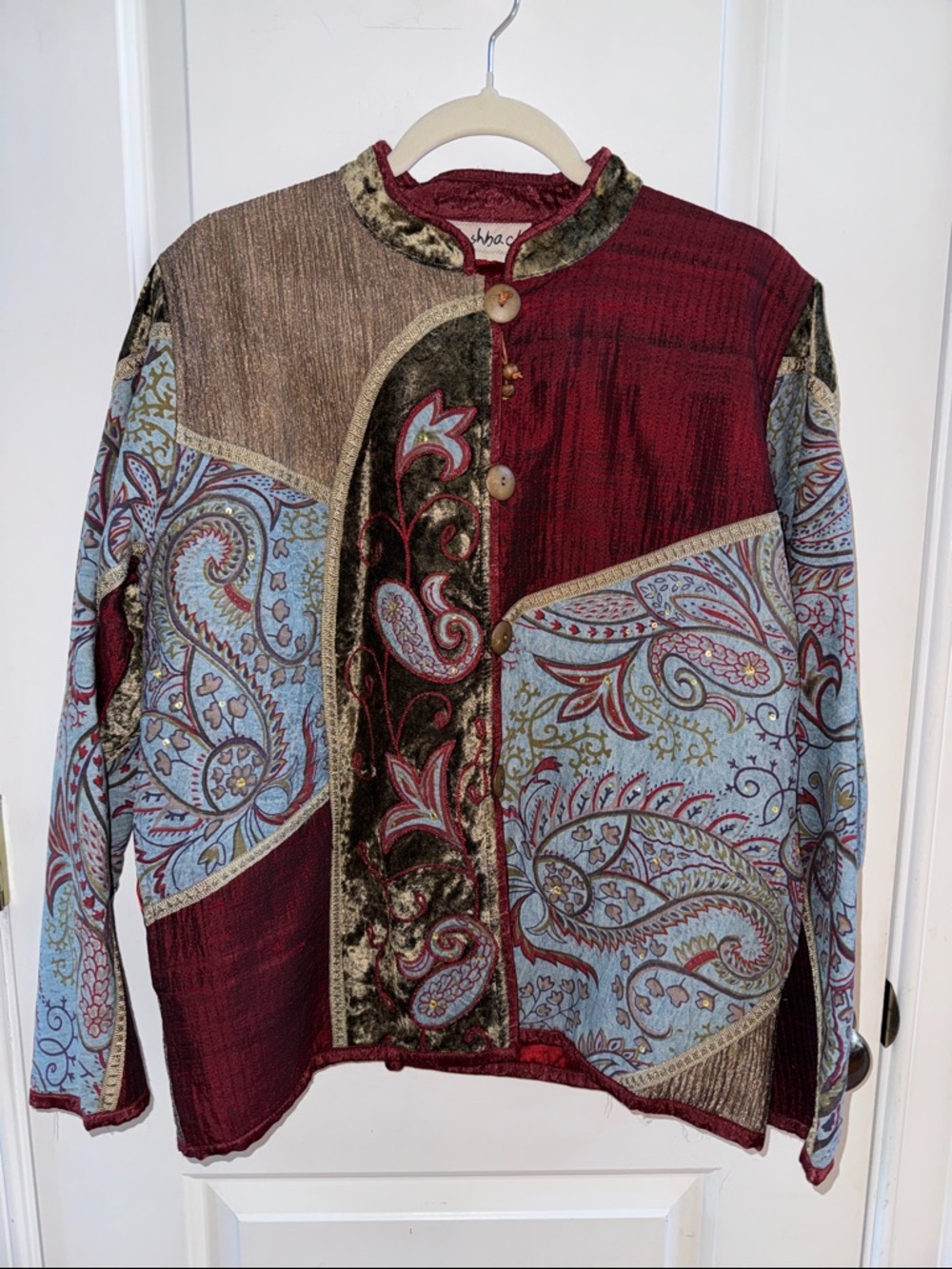 Flashback Vintage Patchwork Boho Jacket - Wearable Art